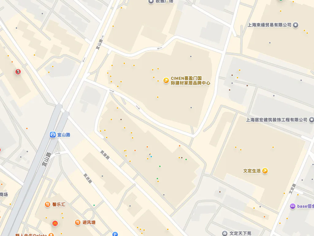 摩根展厅体验地图
